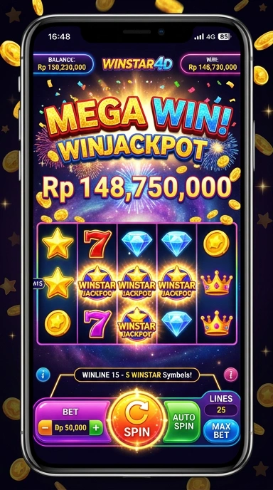 Pratinjau antarmuka winstar4d — aplikasi APK resmi Android v2.7.7
