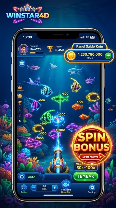 Cuplikan layar menu unduhan winstar4d untuk perangkat Android